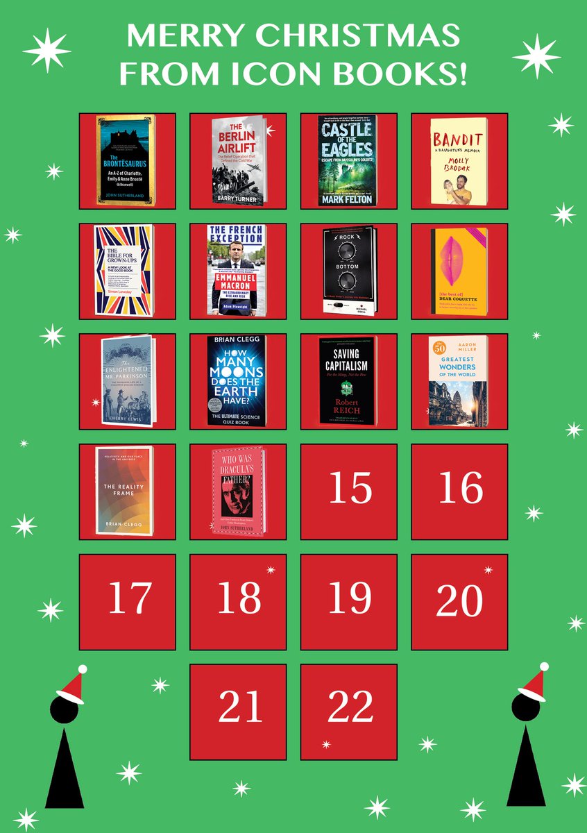 iconbooks's tweet image. Day 14 of our #AdventCalendar is a giveaway of John Sutherland’s Who is Dracula’s Father? in an appropriately festive red 🎅🏼🎅🏼 RT and follow to win!