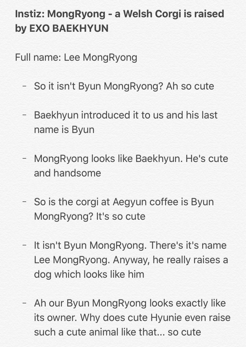 knetsonbaekhyun's tweet photo. [Instiz] MongRyong is spotted at a coffee shop? https://t.co/PNAj7Ad5Zp