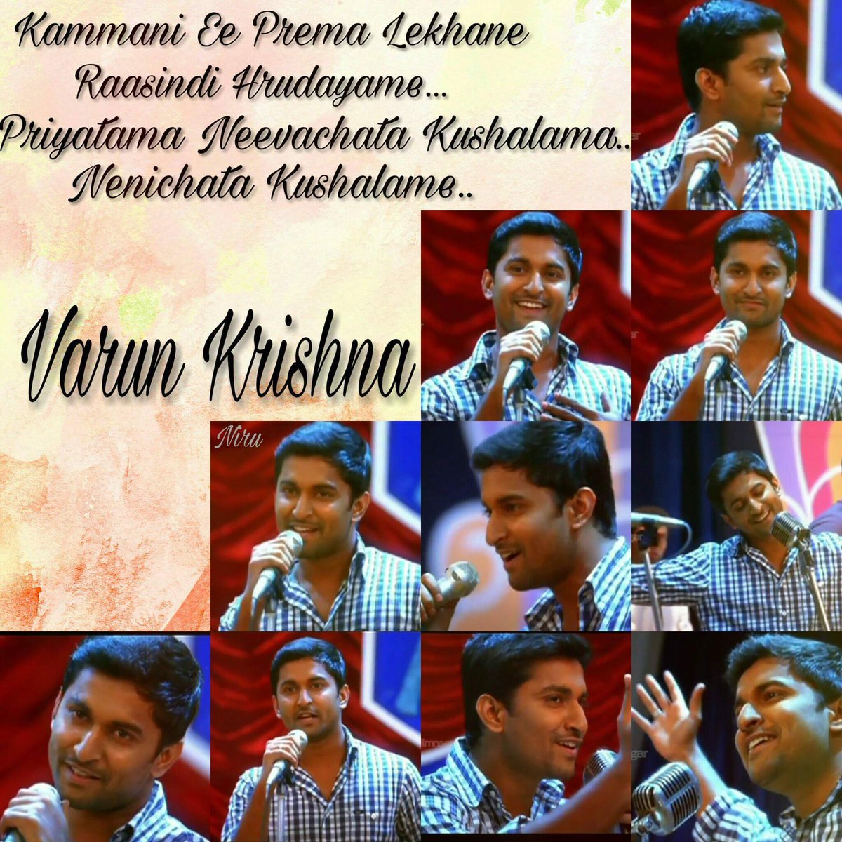 Niru__n's tweet image. @NameisNani Anduke nuvvu paddam modalapettagane....padipoyaa..❤ Varun Krishna  😘 #5YearsForYVM 💑