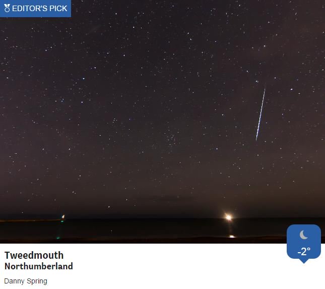 Good morning! Some were lucky enough to 'catch' a shooting star last night 💫 Were you? #Geminidmeteorshower