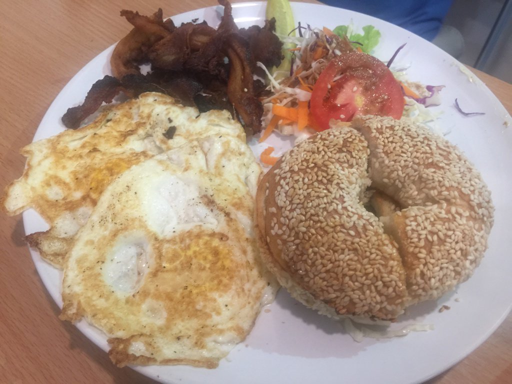 FPBakery1's tweet photo. Breakfast, anytime! Even during an afternoon rainstorm :) https://t.co/JFnrPYrnQt