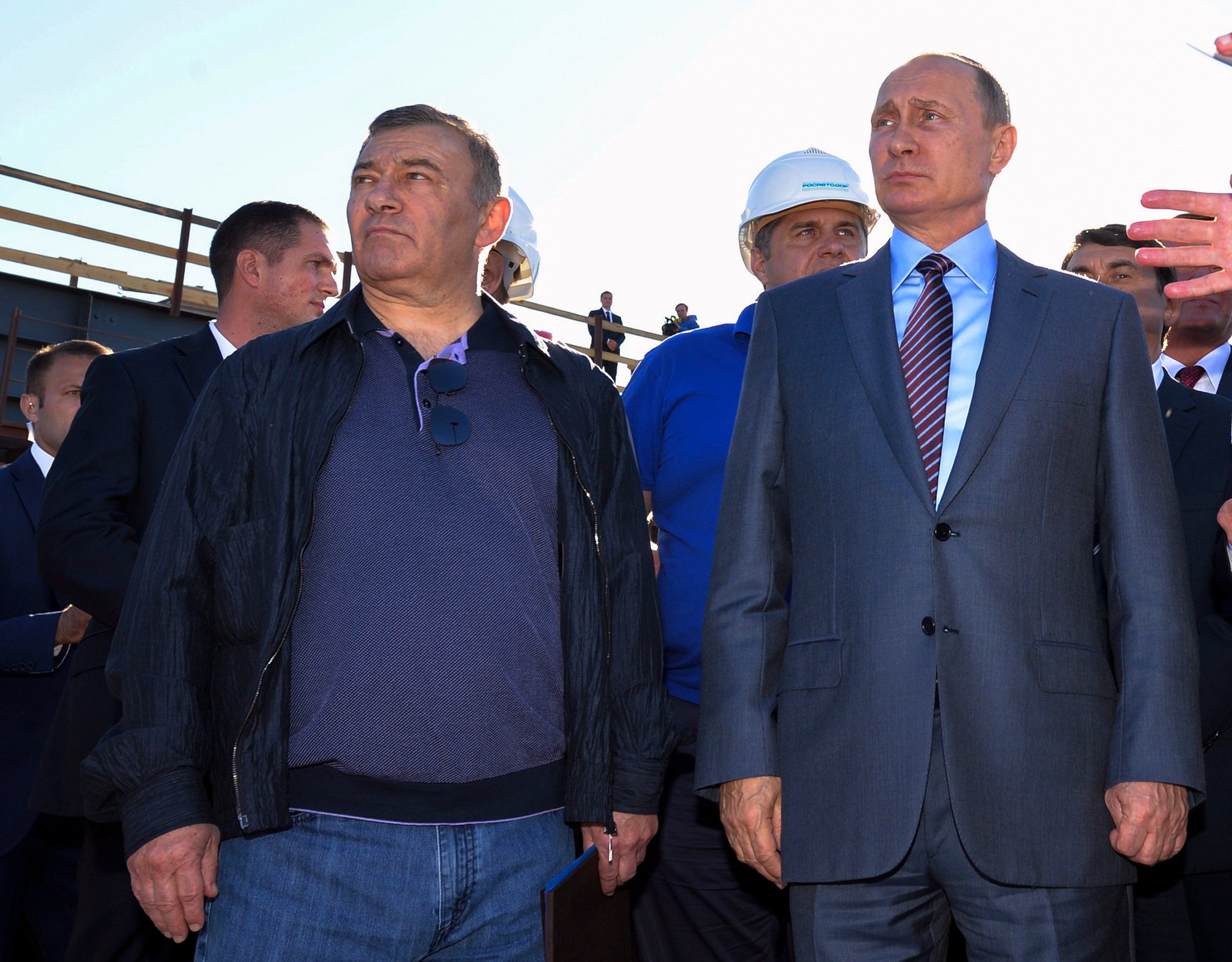 Аркадий Ротенберг и Путин