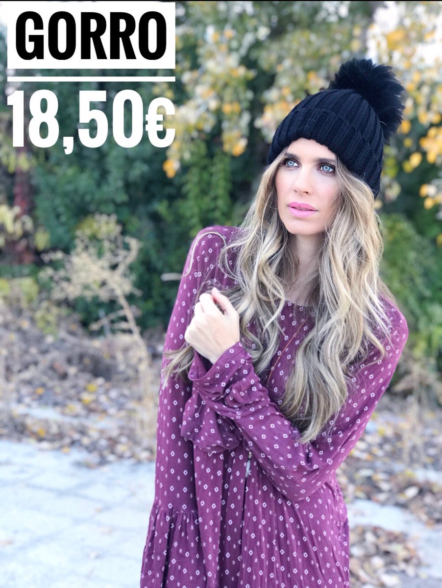 namdalay's tweet photo. Este invierno no puedo faltar en nuestro armario un gorro negro para combatir el frío ⛄️❄️
Más novedades en ▶️https://t.co/val0UGrrRa 
#novedad #gorro #vanesaromero #invierno #tiendaonline #web #shop #girl https://t.co/PosJUjNcxT