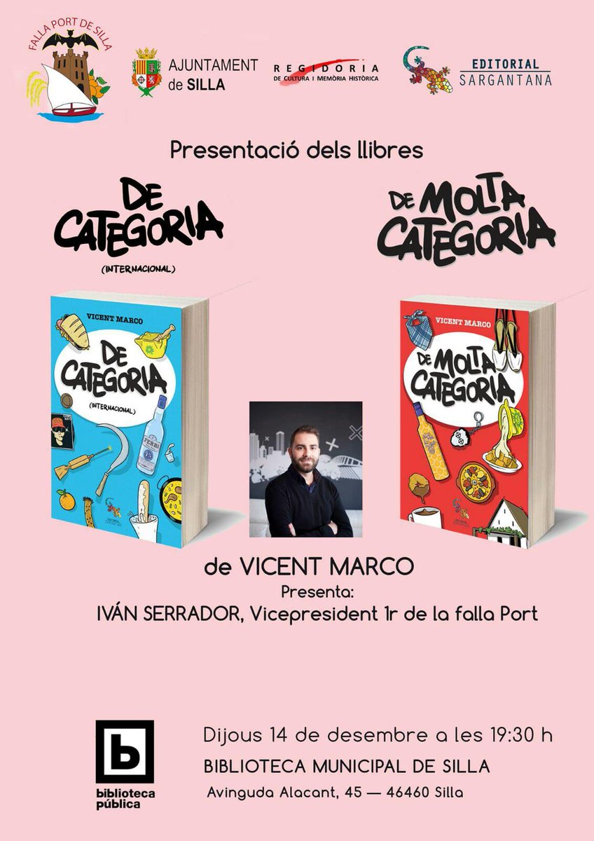 melera_la's tweet photo. Ens acompanyes aquesta vesprada? Ho passarem de #categoria @ivan_serrador @Vicent_Marco https://t.co/PvY3j6RAX2