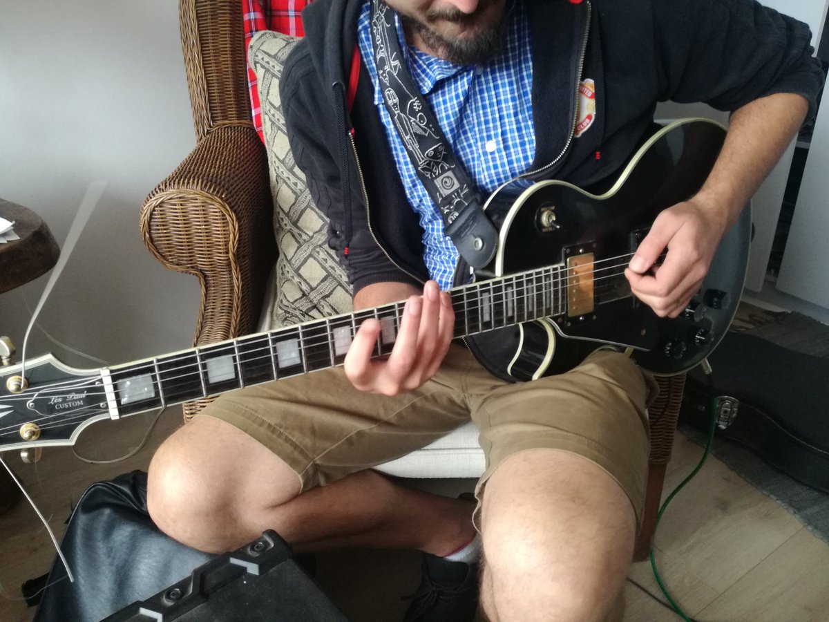 Guide tracks done, time to get drumming! #recording #hardcoreforlife