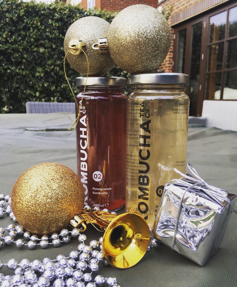It’s Pomegranate season, which means our Organic Raw Kombucha Tea is fresher than ever and bursting with super nutrients! #Boom #kombuchatea #raw #organic #healthychristmas