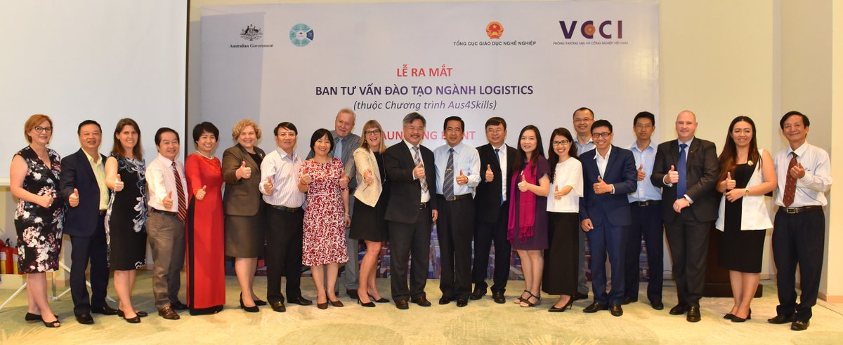 Happy to partner with #Vietnam on a new industry-led approach to vocational education and training in #logistics, so graduates have the skills to meet employers' needs #Aus4Skills #Aus4Vietnam