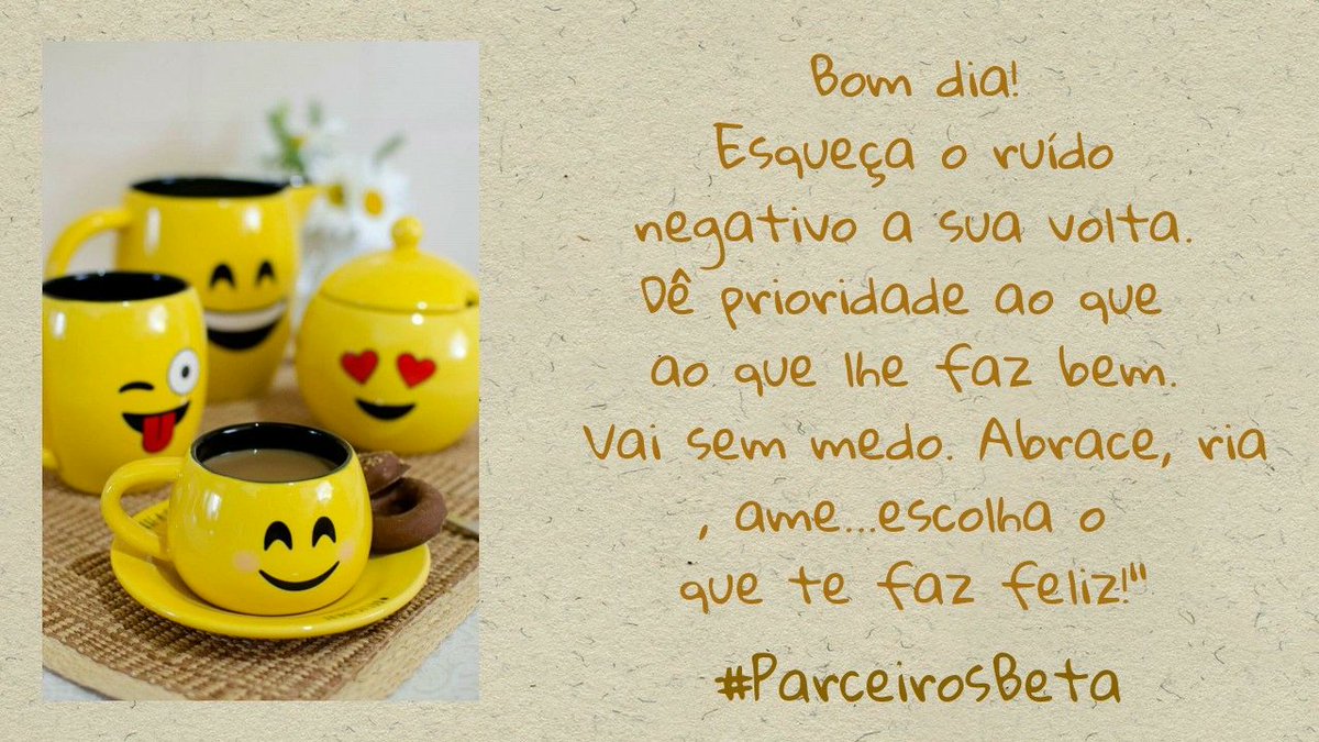 #ParceirosBeta 
BOM DIA