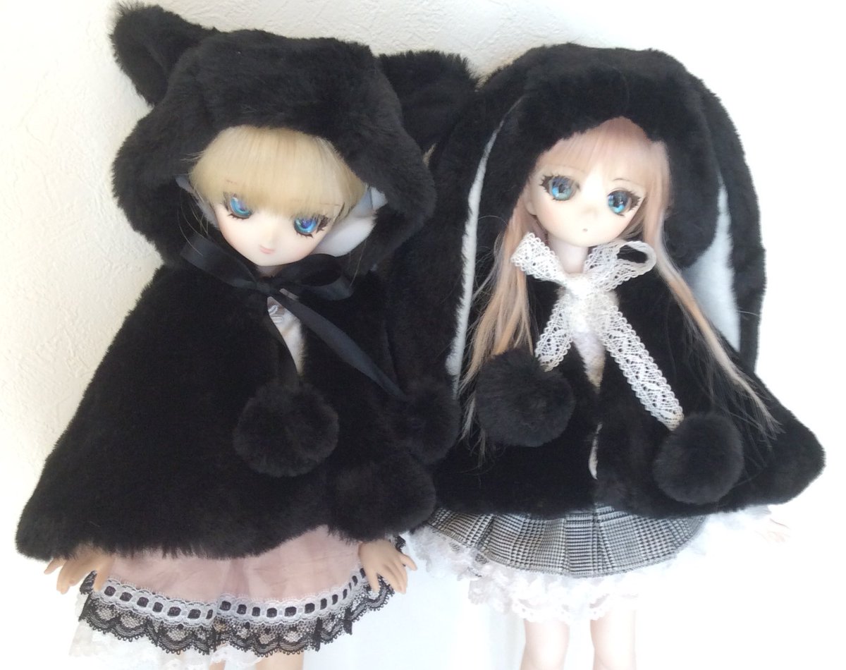 さがざきや通販中 On Twitter うさみみ ねこみみぽんちょ 今回は黒も作ってみました ねこみみは黒のみです Mdd着用写真しかありませんがフリーサイズです ドルパ ディーラー