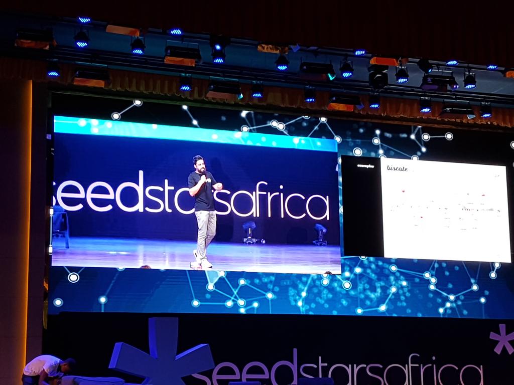 .tiago talks about how <a href="/GSMAm4d/">GSMA Mobile for Development</a> is helping them make a socio-economic impact through the support of the Biscate product #SSWAfrica2017 <a href="/GSMA/">GSMA</a> <a href="/uxtechmz/">UX</a>