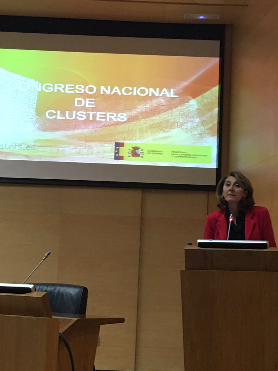 CAARAUTOARAGON's tweet photo. Inauguración V congreso nacional de clusters #cluster2017 por parte de Dª Begoña Cristeto Secretaria Gral. Industria y PYME @_minecogob https://t.co/gLCqJdrxK9