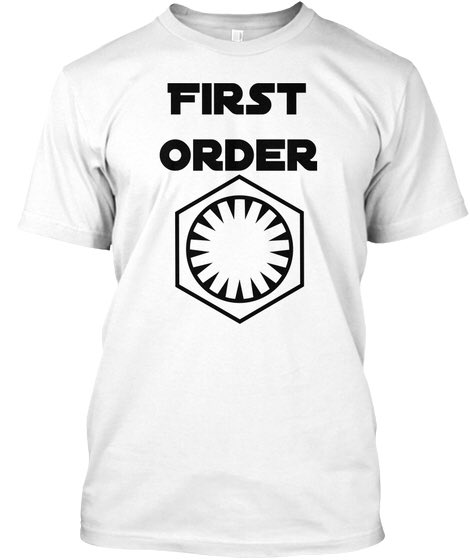 Nozza31's tweet image. Beautiful Star Wars First Order Hoodie and T-Shirt #StarWars #thelastjedi #firstorder  ---&amp;gt; teespring.com/en-GB/funny-fi…