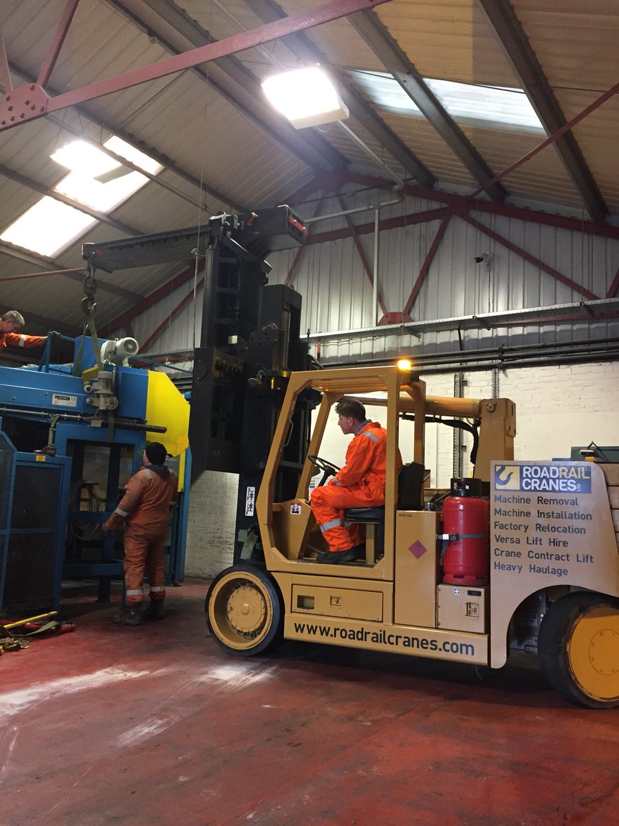 andrew dawson (@andrewdwelsh) on Twitter photo Works started on the moving of the machines ready for transportation this morning working with Road and Rail Cranes who are carrying out all the lifts and transport over the weekend <a href="/SandTSystems/">S&T Systems</a> Works started on the moving of the machines ready for transportation this morning working with Road and Rail Cranes who are carrying out all the lifts and transport over the weekend <a href="/SandTSystems/">S&T Systems</a>