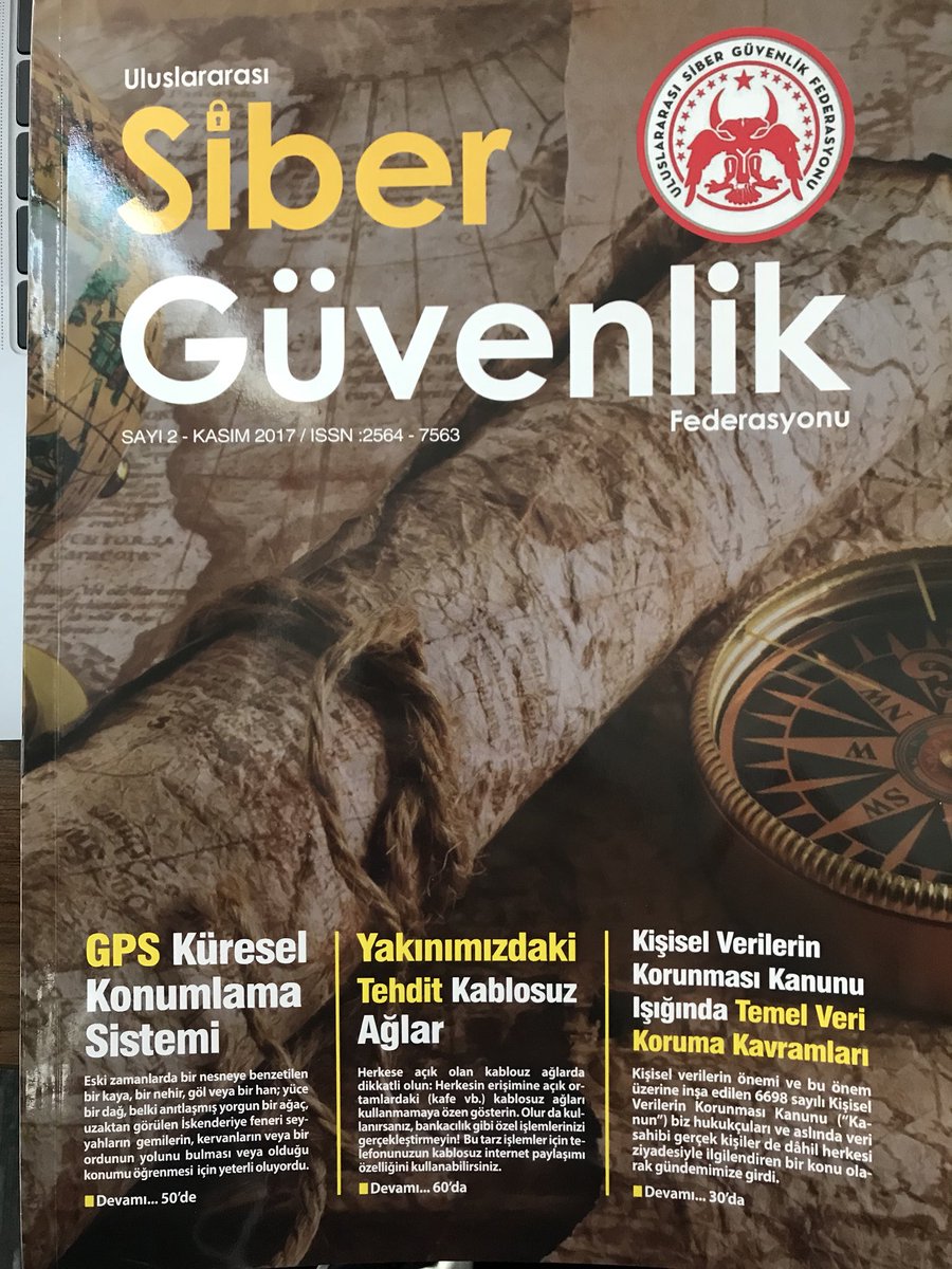 MuruvetUslu's tweet image. @USGFED Siber Güvenlik Dergisi 2. Sayısında DevOps hakkında bir yazım bulunmakta umarım beğenmişsinizdir :) #dergi #sibergüvenlik #DevOps