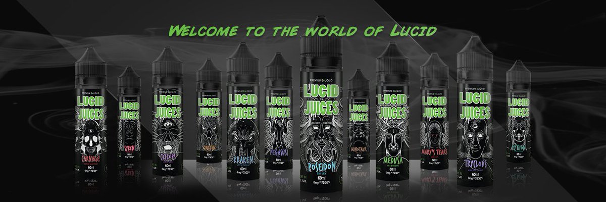 WIN our full range of new eliquids like and retweet to enter winner picked 14/01/2018 lucidjuices.co.uk