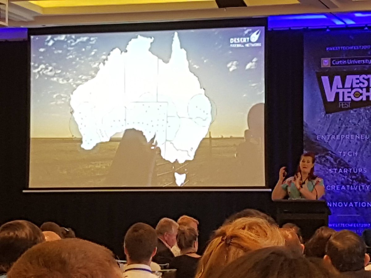 fireball in the sky presentation by <a href="/lycrageek/">renae sayers</a>  @juststartitco @westechfest so cool