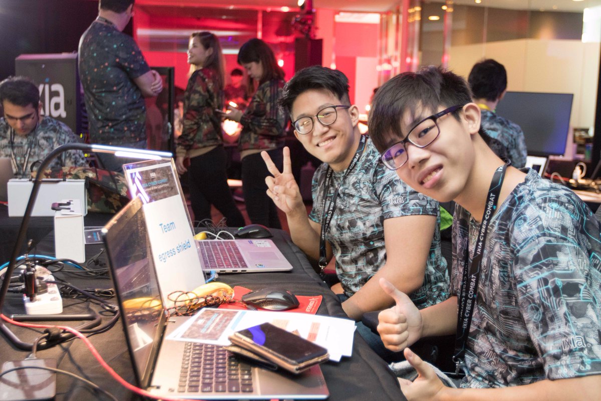 Our cyber warriors are hard at work! Stay tuned for more updates! #CyberCombatAsia