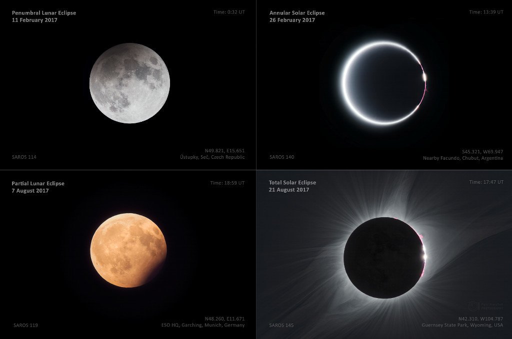 Inkwell1376's tweet photo. All the Eclipses of 2017 #space #nasa https://t.co/zCXSg2GXrx