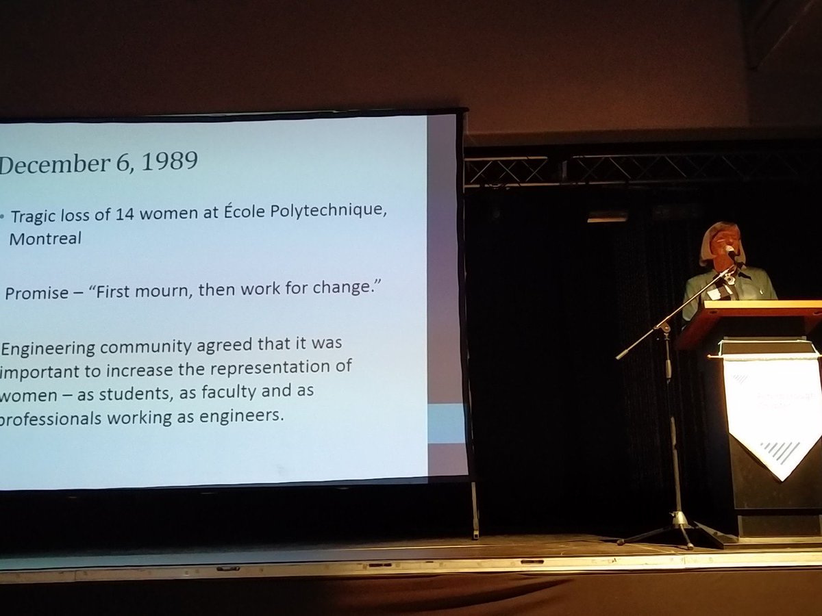 PTBO_PEO's tweet photo. Dr. Valerie Davidson speaking at the #PTBOWOMENINSTEM event https://t.co/xQinZlIUnX