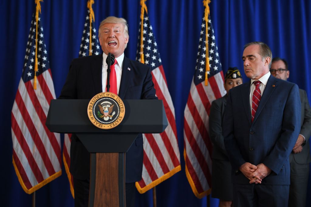 thehill's tweet photo. JUST IN: Trump VA slashes funding for program that helps homeless veterans obtain housing: report https://t.co/Gl2dd9VfN3 https://t.co/Nxoog8b6js
