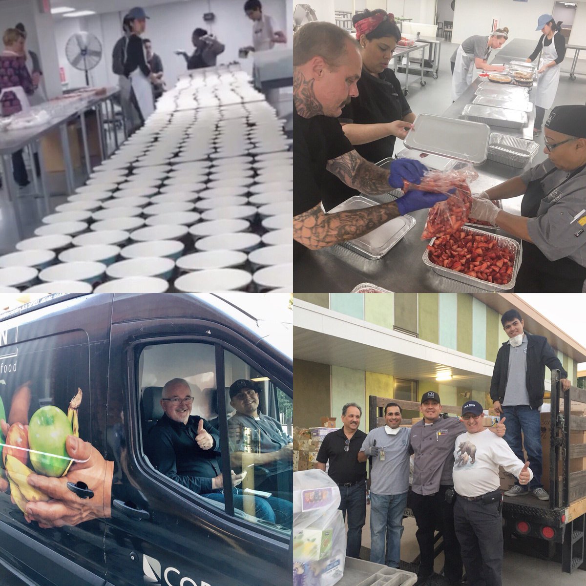 robertegger's tweet photo. Following the lead of @ChefJoseAndres &amp; @WCKitchen, @TheLAKitchen got hundreds of healthy meals &amp; fresh fruit out to #Angelinos displaced by the fires. #PowerOfFOOD #ChefPower #AngelinosSidexSide https://t.co/5F3VAwAxlK