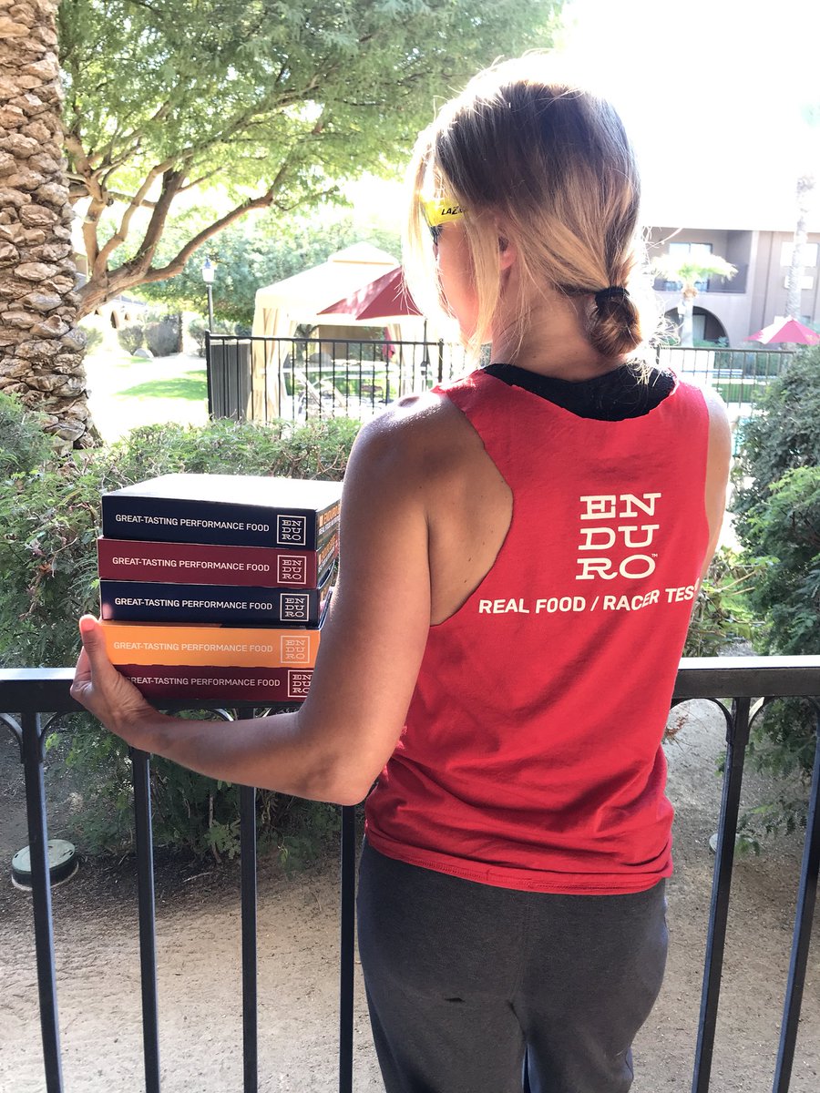 Stocking up on supplies for the rest of the week! <a href="/EnduroBites/">Enduro Bites</a> <a href="/TopRopeMediaSD/">Meredith McConvill</a> #nutrition #RealFood #BorregoCamp