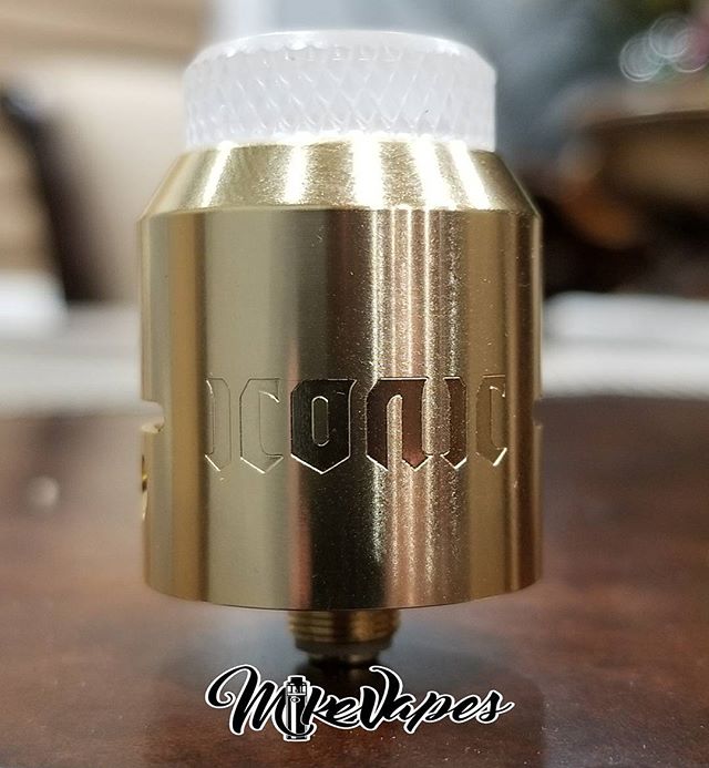 ElegoMall's tweet photo. #VandyVape Iconic 24mm #RDA
Co-designed by Mike Vapes
★ https://t.co/zu7ZYgUY5s
Features🤔😍🤩🤗
Clamp post system
3 Drip tips included (Resin&Derlin Doc&Frosted Doc)
Bottom airflow tubes allows extra room in juice well
510&Squonk pin included
#elegomall #vandyvape #iconicrda https://t.co/rQy5Kqiuro