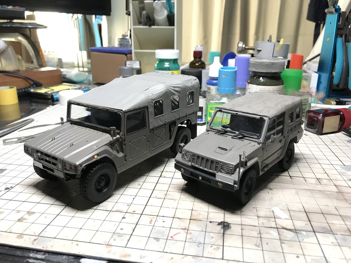 陸上自衛隊　高機動車　レジンキット　1/35 MONOCHROME 絶版 陸上自衛隊 高機動車(HMV) (プラモデル) - ホビーサーチ