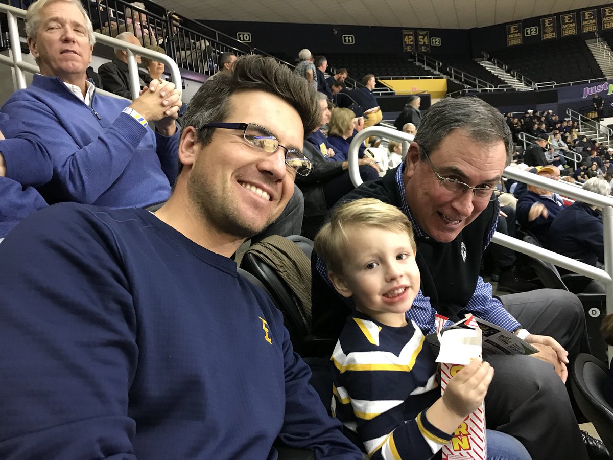 RhettByrne's tweet photo. Great win @ETSU_MBB !! We had a great time! @blbyrne04 @boxbyrne @Jordanfindlay  @Shrumbob @acshrum #ETSUtough #FillFreedom https://t.co/YasLWg83Vw