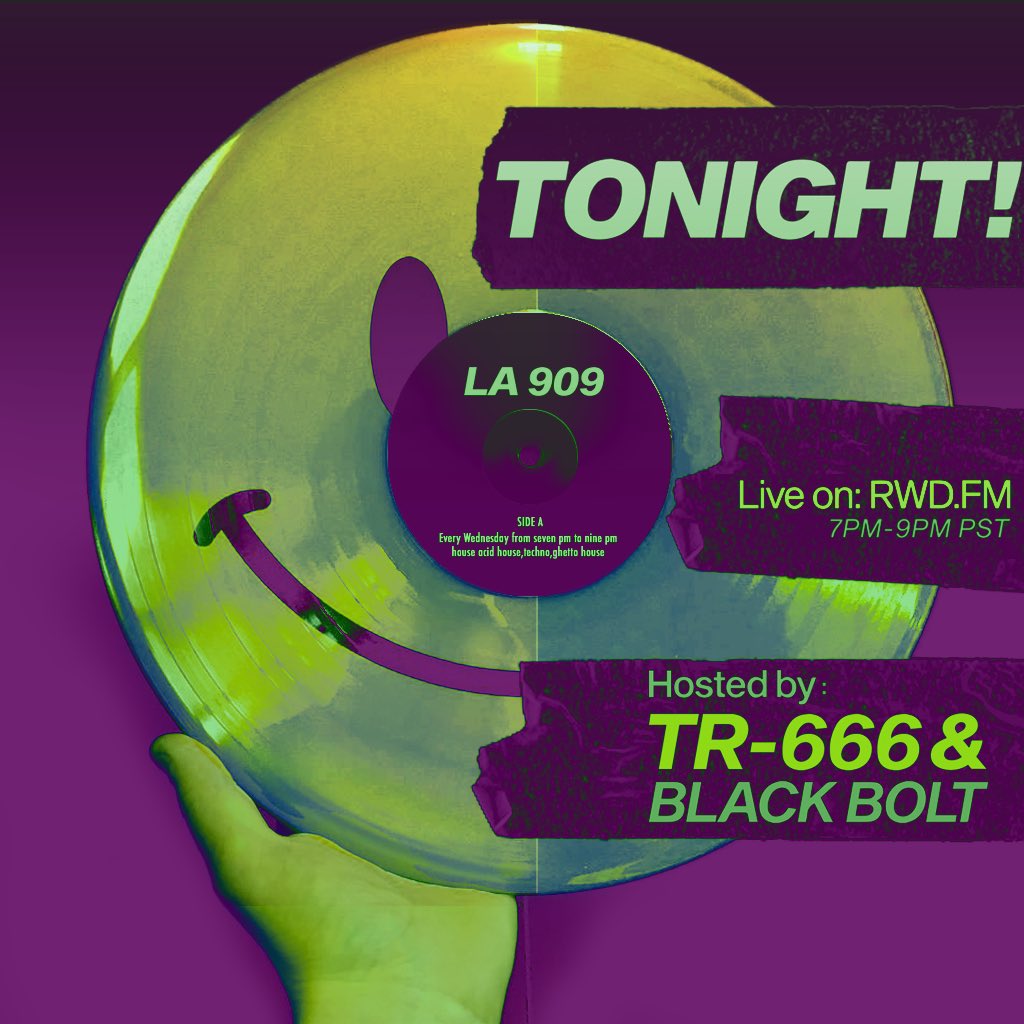 RWD (@rwdfm) on Twitter photo LA 909 on now ~ LA 909 on now ~