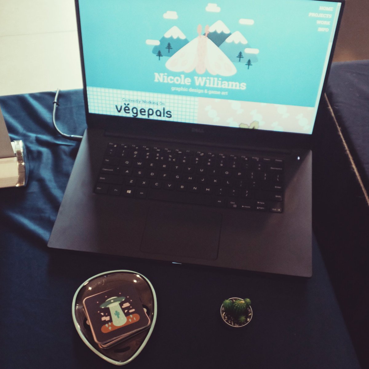 exhaustedalien's tweet image. Currently showcasing Vegepals, Discover Latrobe &amp;amp; Myself at AIE industry day! 
#vegepals #discoverlatrobe #indiedev