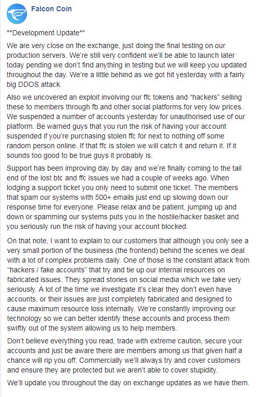 falcon_coin's tweet image. **Quick Development Update** Read Full Post Here: facebook.com/falconcoinoffi…
#Falcon #FalconCoin