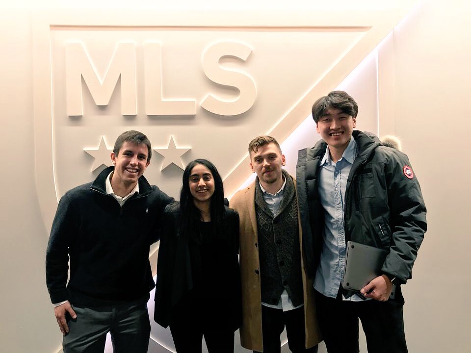 AMoisyeyenkov's tweet photo. What a wonderful experience to present the group project at the headquarters of the @MLS Thank you Tracy Belmear for this opportunity! Also thanks to my group, great job! #CUSportsBiz #MLS #cusportspr #cusps #CUSports #cu https://t.co/yEe3WWRc62
