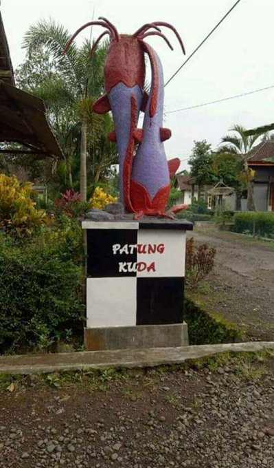 

Patung Kuda (Twitter)