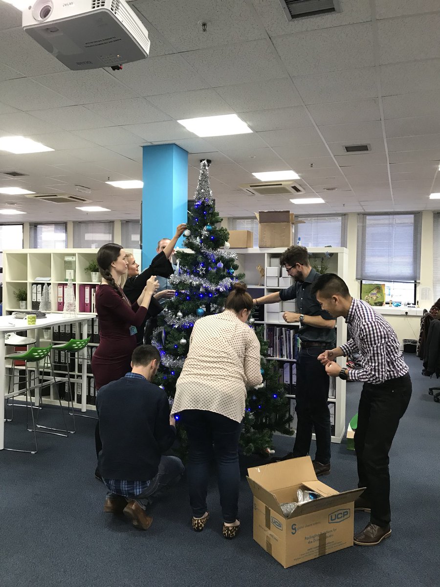 nik_dvm's tweet photo. The Creative Services team putting their creative touch to the @CommCorp Christmas tree 🎄 https://t.co/fm7O7VePrw