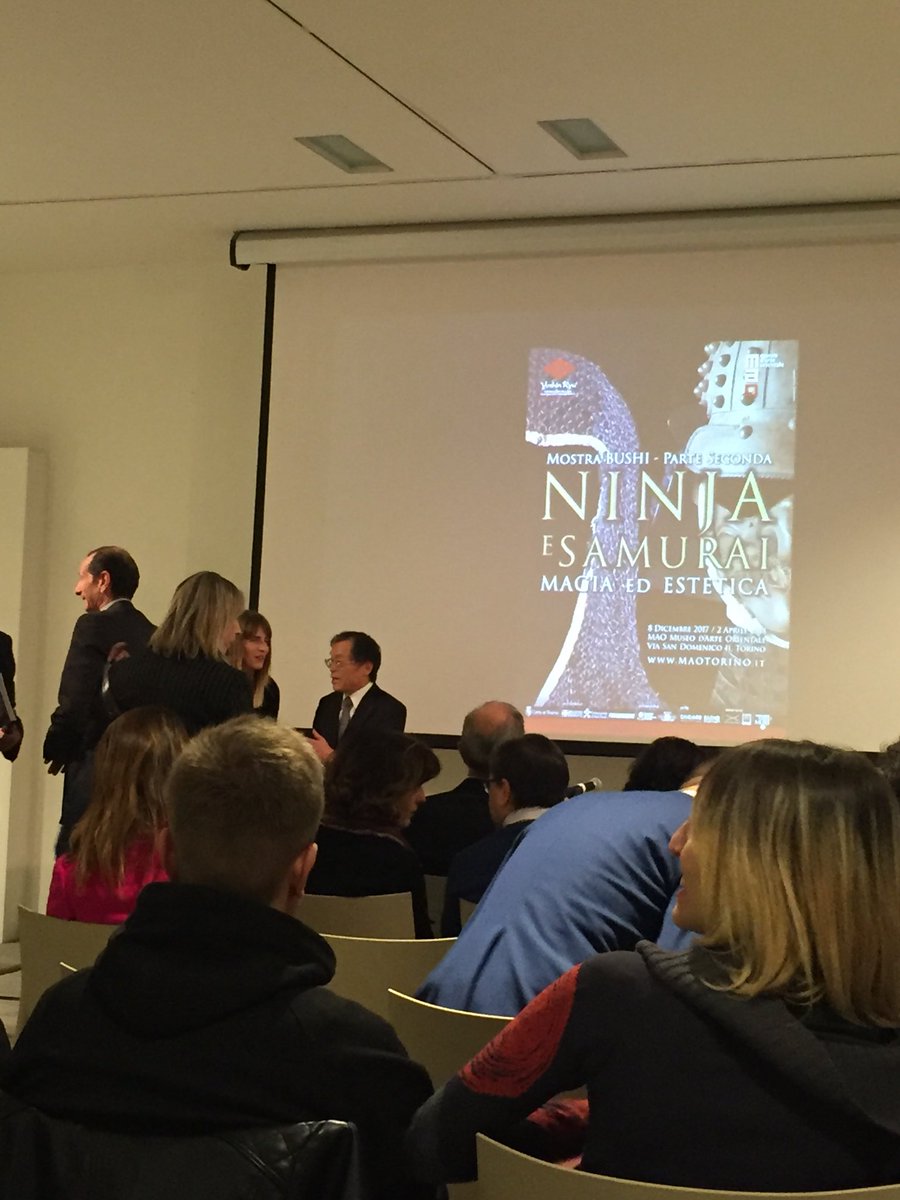 Conferenza stampa #NinjaeSamurai :  dalla delicatezza delle stoffe del mondo dei Samurai ai guerrieri-ombra, i Ninja. Da domani oltre 200 opere in mostra #SaveTheDate