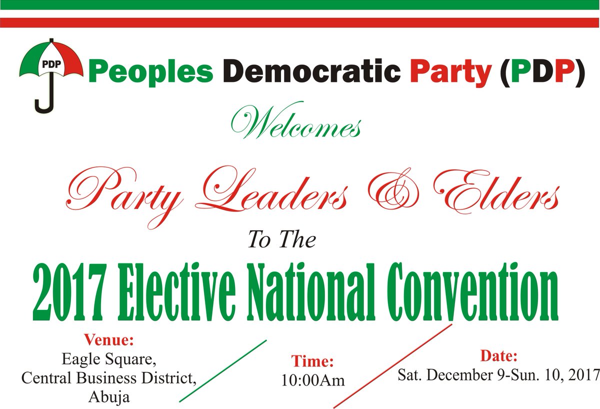 OfficialPDPNig's tweet photo. 3. @OfficialPDPNig members and teeming supporters nationwide should rally round the Senator Ahmed Makarfi led National Caretaker Committee and the entire members of the Planning Committees to make this Convention a great success. #PDPOnTheMarchAgain https://t.co/MnvD0WIeUI