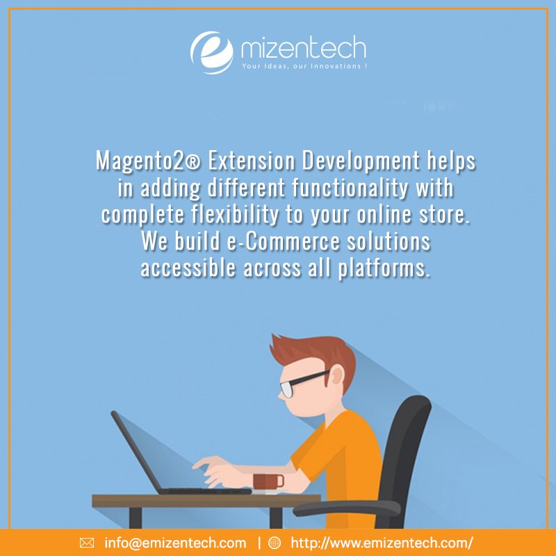 EmizenTech's tweet image. Give your users a fantastic experience and convert your visitors into buyers by developing #Magento2Extension . 
Get the details : goo.gl/TALjCs
#MagentoExtensionDevelopment #Magento2Extensions #MagentoDevelopment #Magento2Development