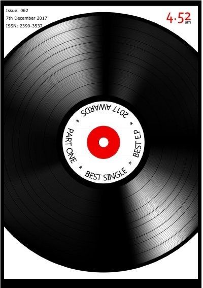 4.52am Issue: 062 - The Best Single &amp; E.P Awards buff.ly/2nBjHmW
<a href="/AmberArcades/">𝕬𝖒𝖇𝖊𝖗 𝕬𝖗𝖈𝖆𝖉𝖊𝖘</a> 
<a href="/DanaGavanski/">Dana Gavanski</a>
<a href="/Deerful/">Deerful</a> <a href="/EmmaWinton/">Emma Winton</a> 
@HALOMAUD 
<a href="/band_wozniak/">Wozniak Band</a> 
<a href="/bjork/">björk</a> 
<a href="/thebreeders/">theBreeders</a> 
<a href="/elgoodomusic/">El Goodo</a> 
<a href="/JuliaJacklin/">Julia Jacklin</a> 
<a href="/leeranaldo/">Lee Ranaldo</a> 
<a href="/officialmoz/">Morrissey</a> 
<a href="/royalblooduk/">Royal Blood</a> 
@susiebluemusic 
<a href="/U2/">U2</a>
<a href="/willhessey/">Will Hessey</a>