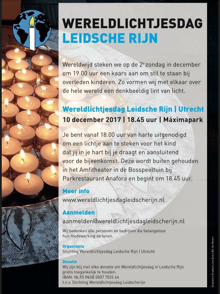 WLDLeidscheRijn's tweet photo. Aanstaande zondag 10 december is het Wereldlichtjesdag
Aanmelden kan nog steeds 
https://t.co/h6kvAnFFhg https://t.co/LMCKzlg5t8