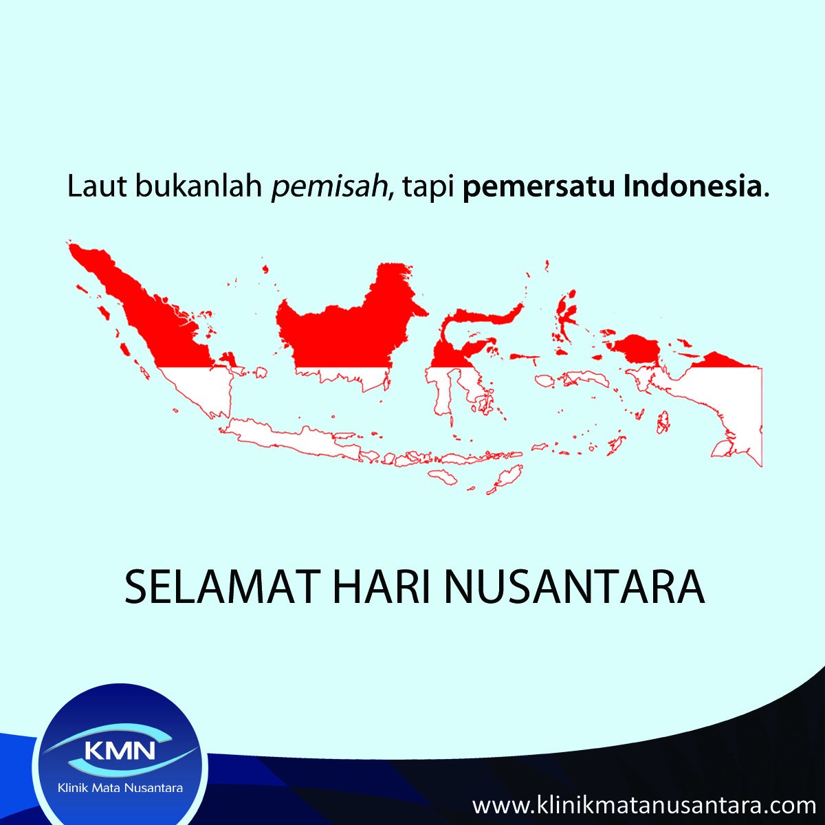 KMNEyeCare's tweet photo. Hari Nusantara merupakan perwujudan dari Deklarasi Djuanda. Melalui deklarasi tersebut, Indonesia merajut dan mempersatukan kembali wilayah &amp; lautannya yg luas, menyatu menjadi kesatuan yang utuh dan berdaulat.

Selamat Hari Nusantara! :)

#HariNusantara #Nusantara #HarNus https://t.co/0wrWNqRvNe