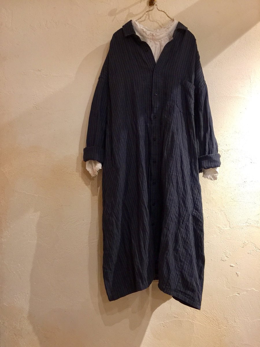 Nestrobe Fukuoka A Twitter こんにちは リネン100 の新作ワンピースが入荷致しました 今の時期はニットに重ね着やコートの下にレイヤードしても 春先はスタンドフリルブラウスとの合わせもお勧めです ネストローブ ワンピース 新作 福岡パルコ