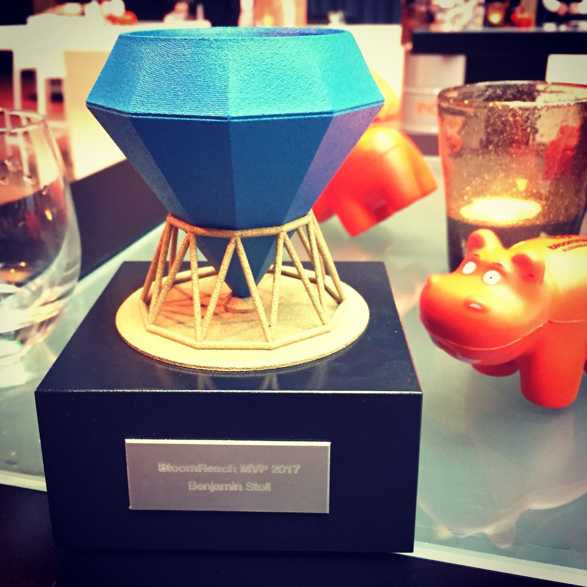 Thank you, @BloomreachEMEA! Great honour to get rewarded with this beauty yesterday @ #BRConnect