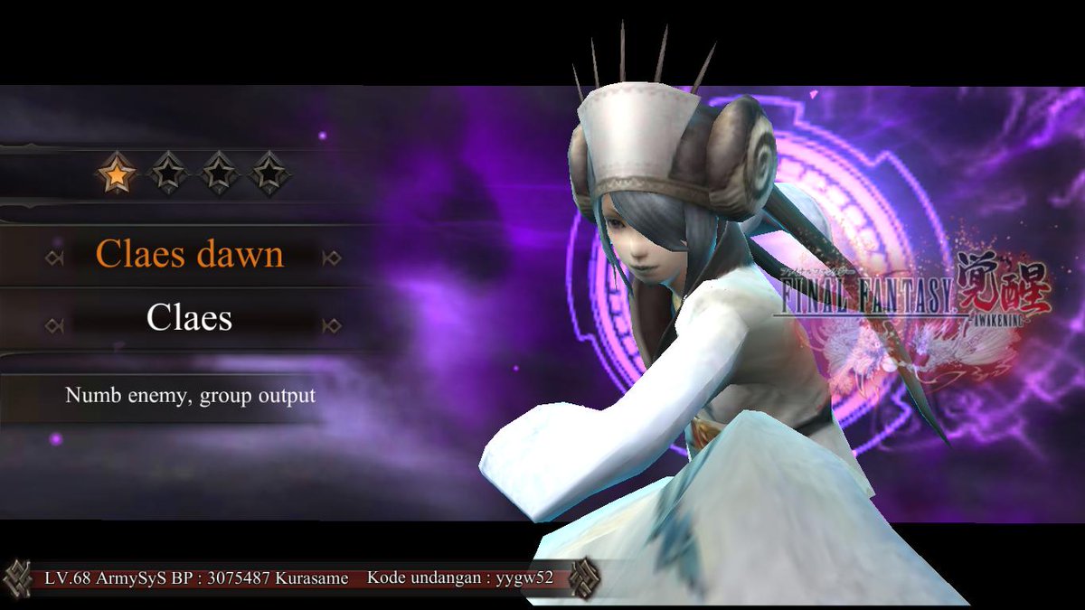 omteloletom80's tweet photo. Aku lagi main FINAL FANTASY AWAKENING lho,  gabungan main yukz!  https://t.co/5a13YMMDlS https://t.co/KIMcG5C2rL
