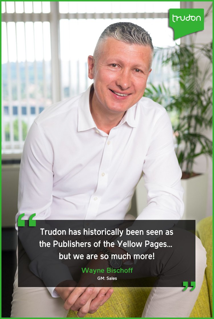 TrudonBusiness's tweet photo. Trudon has historically been seen as the Yellow Pages… but we are so much more.
Read More in the Launch Issue of our DigiMag https://t.co/SOn9BTJkdo
It’s been a tough and challenging year, but it’s through challenges that we develop and grow.
Wayne Bischoff, GM of Sales
#Trudon https://t.co/hc3AXn56LX