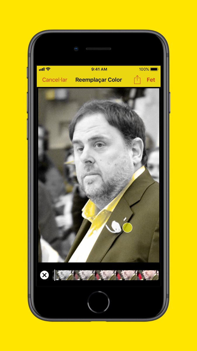 rogertallada's tweet photo. El groc està de moda! Baixa’t l’app gratuïta per iOS Groc i tenyeix les teves imatges del color de la llibertat:
https://t.co/rw3mrJmjp1 #llibertatpresospolitics
Si us plau, RT https://t.co/H41L2bNide