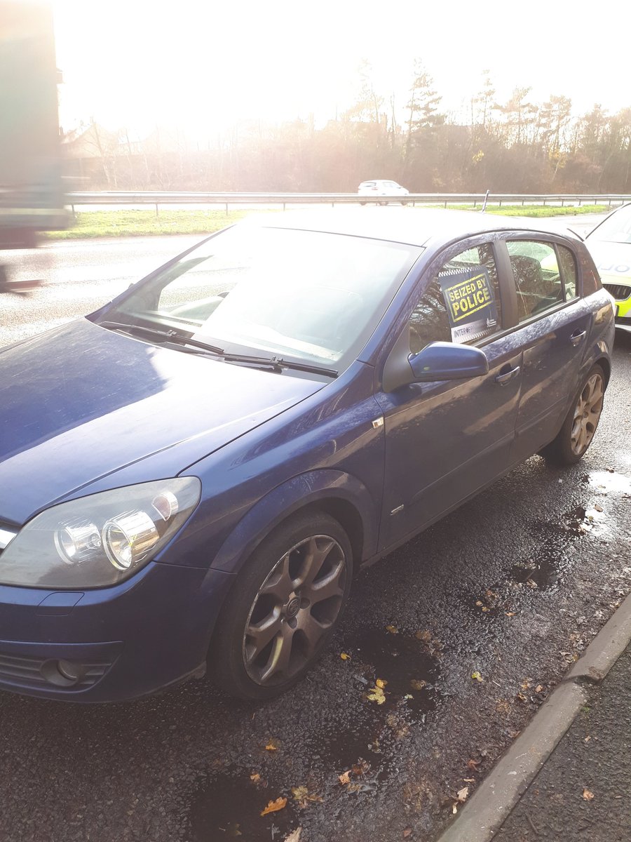 Seized for no insurance on the A55 chester 6pts and a £300 fine, is it worth it? <a href="/cheshirepolice/">Cheshire Police</a> @CPTaskforce #anprinterceptor