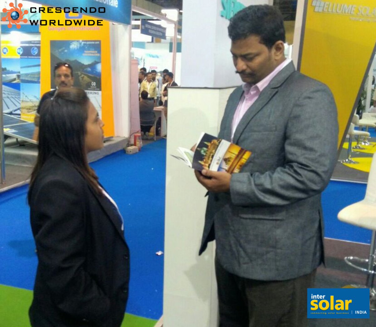 CrescendoWorld's tweet photo. #Indian company #interested in #establishing #distribution network globally through #CrescendoWorldwide support @Intersolar #Intersolar2017 #Mumbai #SolarEnergy #greenenergy #RenewableEnergy https://t.co/DNR5iugifF