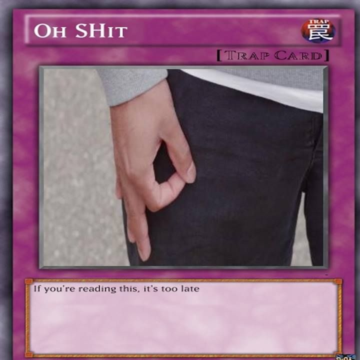 gamingbible's tweet photo. Get a friend to activate this trap card 😂👌 https://t.co/qLSqpmnZVK