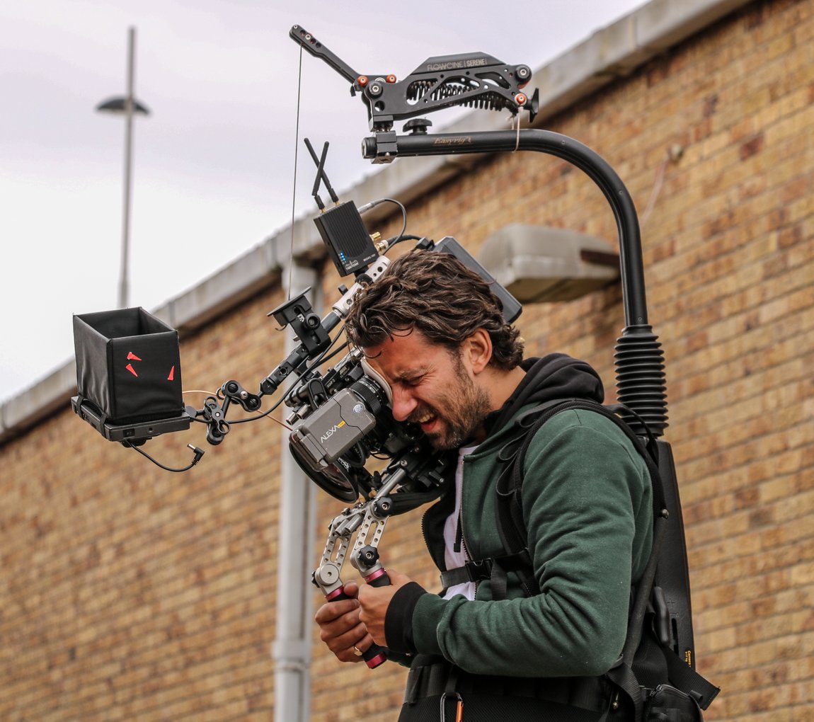 Some behind the camera action on our <a href="/WWF/">WWF</a>